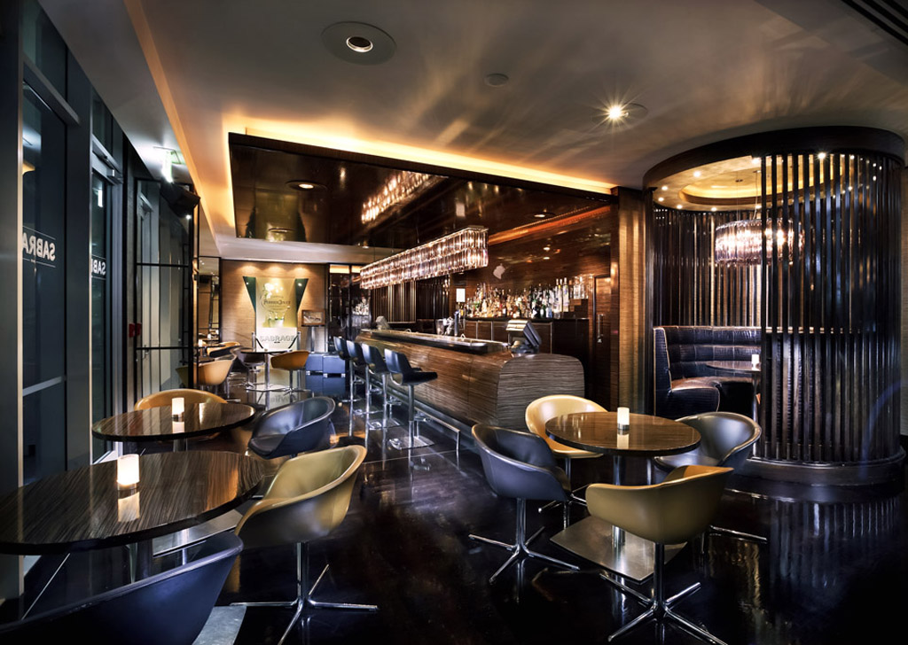 奥克兰 : 索菲特奥克兰高桥港酒店 中的雅座酒吧